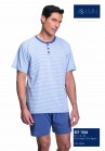 Pijama Hombre Celeste 7804 Asman