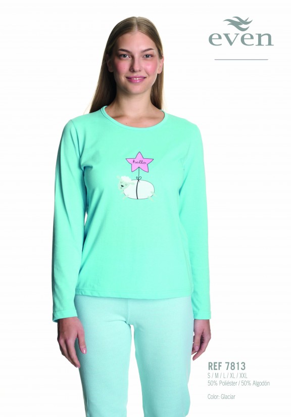 Pijama Mujer Glaciar 7813 Even