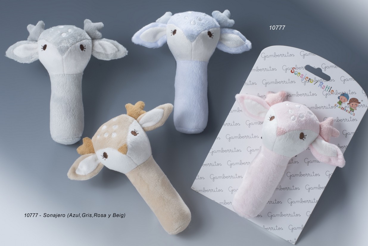 Sonajero Infantil Ciervo Gamberritos