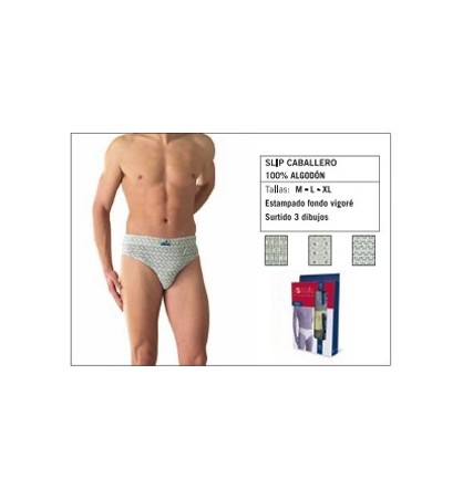 Pack 3 slips algodón Assman, mod. 2411